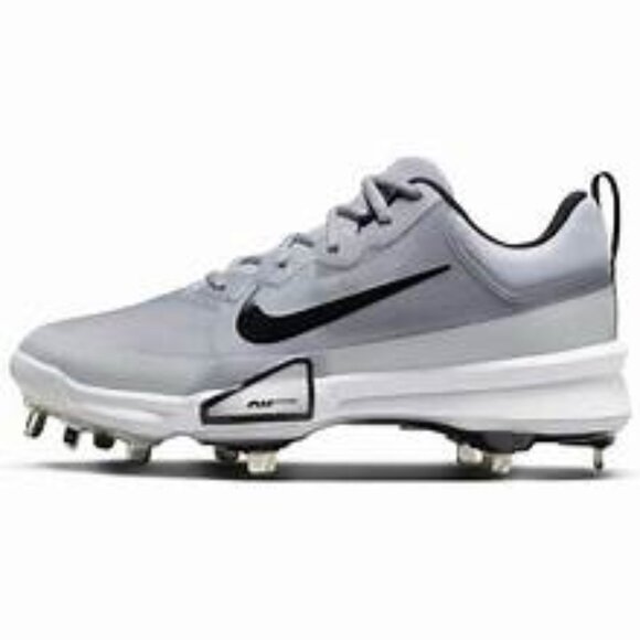 Men\'s Nike Force Zoom Trout 9 Pro Metal Baseball Cleats - Pewter - Var Szs - NIB